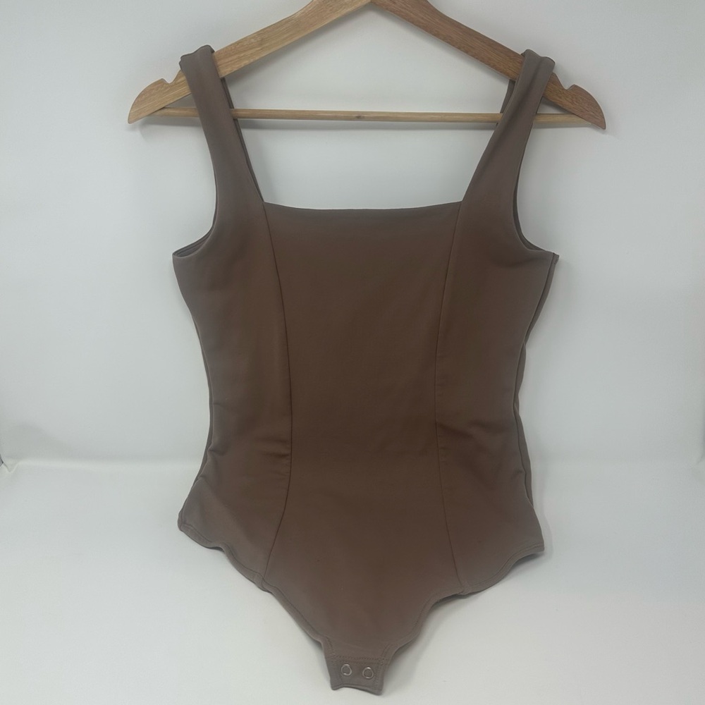 Abercrombie & Fitch Brown Bodysuit Tank Top